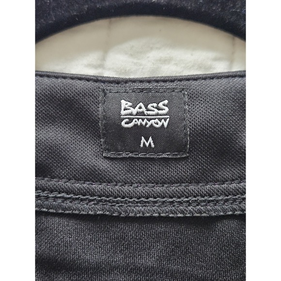 Bass Canyon #23 Black & Purple Embroidered Sportswear Festival Baseball Jersey M - Picture 4 of 12